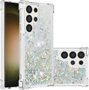 Samsung Galaxy S25 Glitter Sparkle Cute Liquid Phone Case
