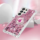 Samsung Galaxy S25 Plus Flowing Liquid Glitter Sparkly Bling Case