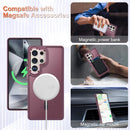 Samsung Galaxy S25 Ultra Matte Magnetic Case with Anti - Fingerprint Finish