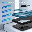 Samsung Galaxy S25 Ultra Camera Lens Cover+Screen Protector+Ring Holder Phone Cover