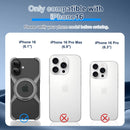 Frameless Magnetic Kickstand Metal Case for iPhone 16 Pro Max