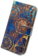 Google Pixel 5 Colorful Universe Sky Leather Flip Phone Case Wallet Cover