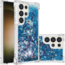 Samsung Galaxy S25 Glitter Sparkle Cute Liquid Phone Case