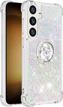 Samsung Galaxy S25 Plus Flowing Liquid Glitter Sparkly Bling Case