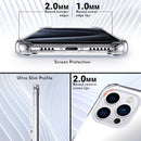 iPhone 16 Case, Minimalist Wallet Case Card Holder Protective Cover - Clear