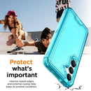 Samsung Galaxy S24/S25 Plus 3 - Layer Crystal Transparent Protective Case