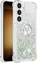 Samsung Galaxy S25 Plus Flowing Liquid Glitter Sparkly Bling Case