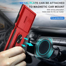 Samsung Galaxy S25 Ultra Camera Lens Cover+Screen Protector+Ring Holder Phone Cover