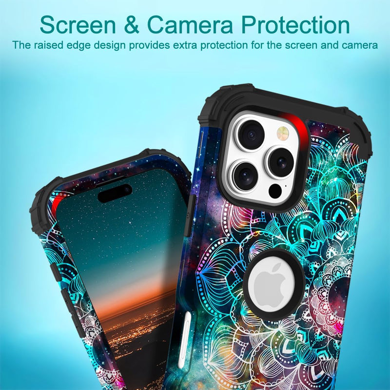 iPhone 16 Case 6.1", Heavy Duty Shockproof Protection Soft Silicone Bumpers Hybrid Protective Case - Gorilla Cases