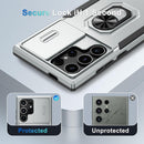 Samsung Galaxy S25 Ultra Camera Lens Cover+Screen Protector+Ring Holder Phone Cover