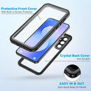 Built-in HD screen protector on Galaxy S25 FE waterproof case