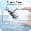 Moto Razr 2026 Clear Case with Front Glass – raised bezel for camera and screen