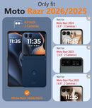 Moto Razr 2026 Translucent Matte Case – MagSafe – 38 N52 magnet ring