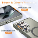 Samsung Galaxy S25 Ultra Matte Magnetic Case with Anti - Fingerprint Finish
