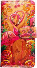 Google Pixel 5 Colorful Universe Sky Leather Flip Phone Case Wallet Cover