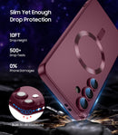 Galaxy S25 FE case metallic luster finish close-up detail