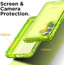 Samsung Galaxy S24/S25 Plus 3 - Layer Crystal Transparent Protective Case