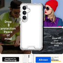 Samsung Galaxy S24/S25 Plus 3 - Layer Crystal Transparent Protective Case