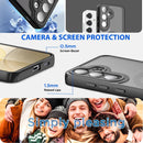 Samsung Galaxy S24/S25 Plus 3 - Layer Crystal Transparent Protective Case