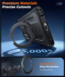 Galaxy S25 FE case with tempered glass screen protector included