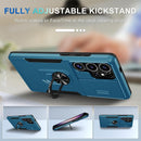 Samsung Galaxy S25 Ultra Camera Lens Cover+Screen Protector+Ring Holder Phone Cover