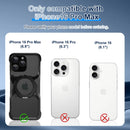 Frameless Magnetic Kickstand Metal Case for iPhone 16 Pro Max