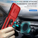 Samsung Galaxy S25 Ultra Camera Lens Cover+Screen Protector+Ring Holder Phone Cover