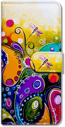 Google Pixel 5 Colorful Universe Sky Leather Flip Phone Case Wallet Cover