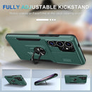 Samsung Galaxy S25 Ultra Camera Lens Cover+Screen Protector+Ring Holder Phone Cover