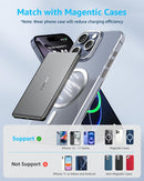 MagSafe compatible power bank snap-on magnetic alignment for iPhone