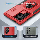 Samsung Galaxy S25 Ultra Camera Lens Cover+Screen Protector+Ring Holder Phone Cover