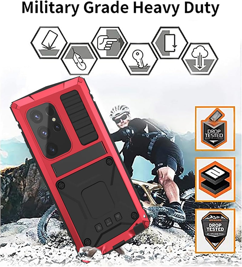 Samsung S24 Plus Aluminum Military Grade Armor Rugged Case - Gorilla Cases