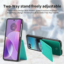 Motorola Razr+ 2023 Case Wallet with Card Holder Luxury PU Leather Protective Phone Case