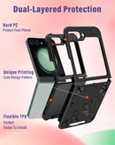 Samsung Galaxy Z Flip 5 Case Butterfly Women Girls Cute Phone Cover