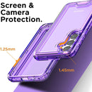 Samsung Galaxy S24/S25 Plus 3 - Layer Crystal Transparent Protective Case