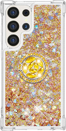 Samsung Galaxy S25 Plus Flowing Liquid Glitter Sparkly Bling Case