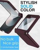 Samsung Galaxy Z Flip 6 Hinge Protection Built - in Screen Protector Phone Case