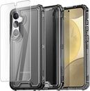 Samsung Galaxy S24/S25 Plus 3 - Layer Crystal Transparent Protective Case