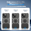 Frameless Magnetic Kickstand Metal Case for iPhone 16 Pro Max