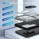 Samsung Galaxy S25 Ultra Camera Lens Cover+Screen Protector+Ring Holder Phone Cover