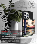 iPhone 16 Pro Case Cute Card Holder Slim Cases Paws Dog Craws