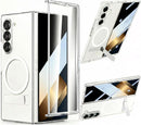 Galaxy Z Fold 8 Ultra Clear Case with Stand, Screen Protector and MagSafe Compatibility