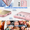 Samsung Galaxy S24/S25 Plus 3 - Layer Crystal Transparent Protective Case