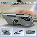 Samsung Galaxy S25 Ultra Camera Lens Cover+Screen Protector+Ring Holder Phone Cover