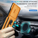 Samsung Galaxy S25 Ultra Camera Lens Cover+Screen Protector+Ring Holder Phone Cover