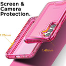 Samsung Galaxy S24/S25 Plus 3 - Layer Crystal Transparent Protective Case