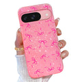 for Google Pixel 10 Pro XL Case Pink, Glitter Bling Phone Case for Women Girls Girly, Cute Sparkly Neon Bright Color, Soft TPU Phone Case for Google Pixel 10 Pro XL 6.8 inch, Hot Pink