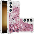 Samsung Galaxy S25 Glitter Sparkle Cute Liquid Phone Case
