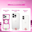 Frameless Magnetic Kickstand Metal Case for iPhone 16 Pro Max