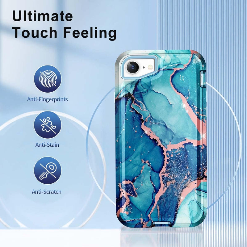 iPhone 16 Pro Case Heavy Duty Full Body Shockproof Protection 3 in 1 Hybrid Hard PC Soft Rubber Rugged Drop Protective Slim Women Phone Case - Gorilla Cases